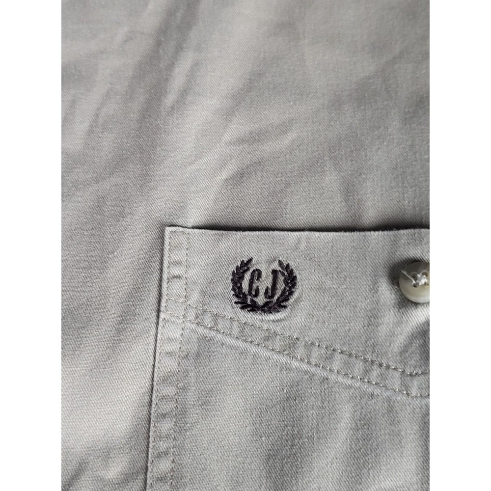 Cato‎ James Western Shirts Men 3XL Beige Plaid Trim Cotton Button Down Lot Of 2 - Picture 9 of 10